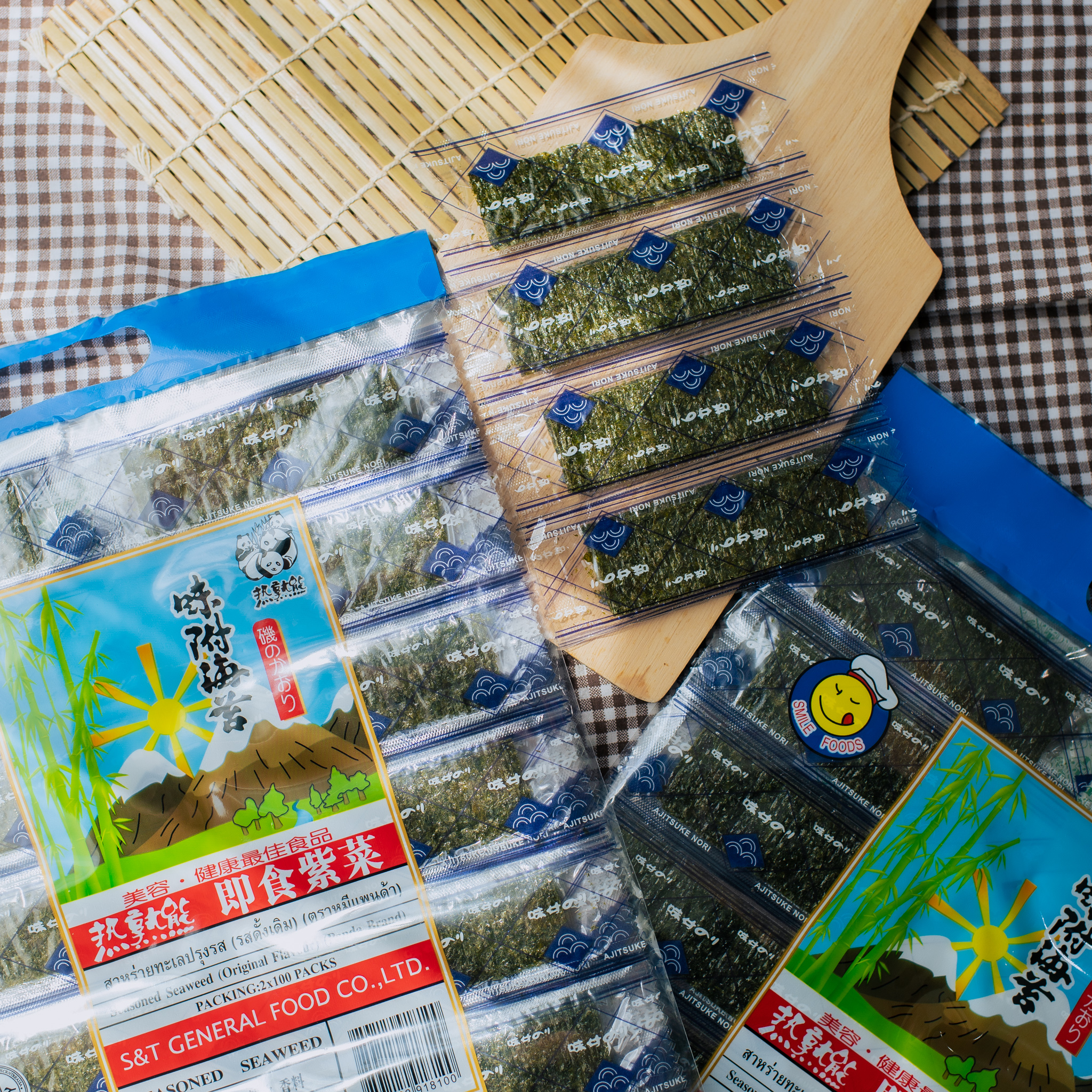 สาหร่ายปรุงรส แบรนด์ แพนด้า